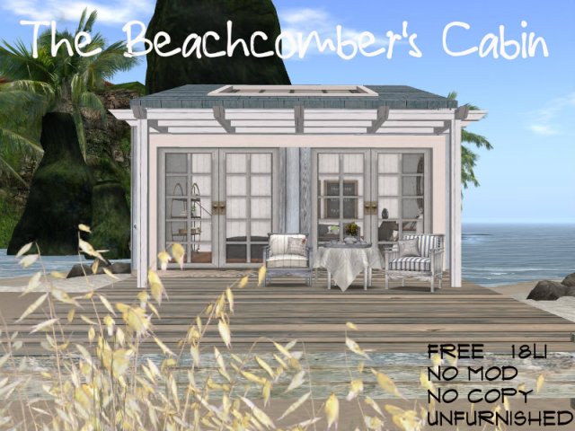 free the beachcomber cabin_ad